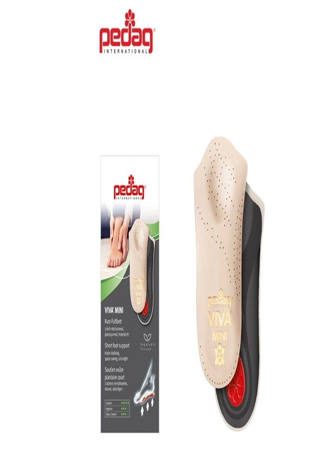 Pedag Viva Mini 3/4 Length Leather Orthotic Insole Tan - Men's 12 - Image 2